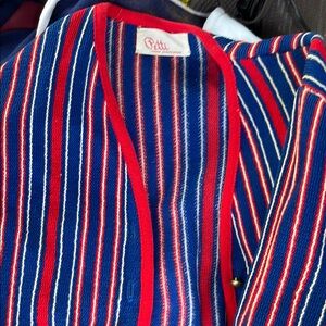 Colorful Striped Cardigan